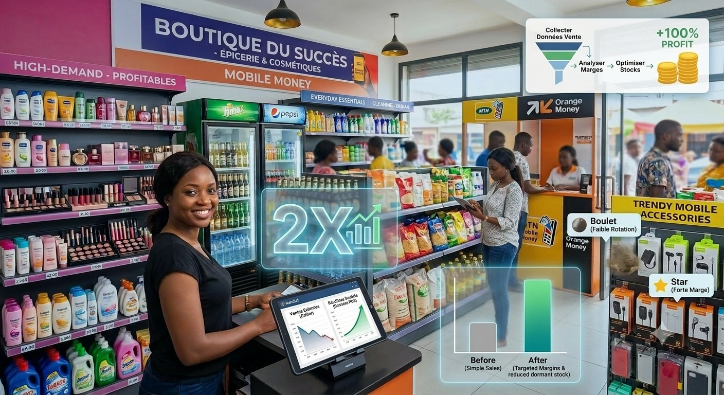How to Use Sales Data to Double Your Store's Profits in Cameroon